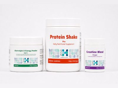 GenH Mock ups - Hydra+ Pre- & Post-Workout Combo